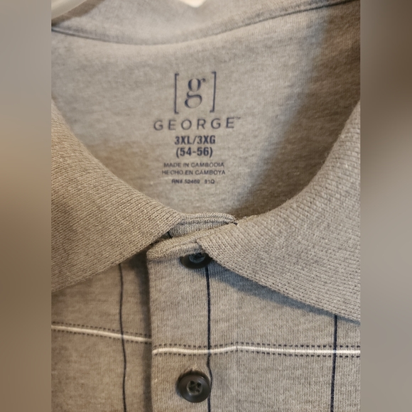 3XL Mens Polo Short Sleeve Shirt - Picture 2 of 4